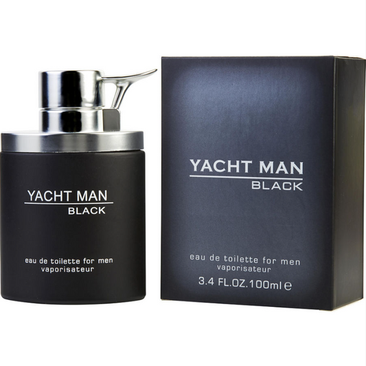 Yacht Man Black Eau De Toilette Spray