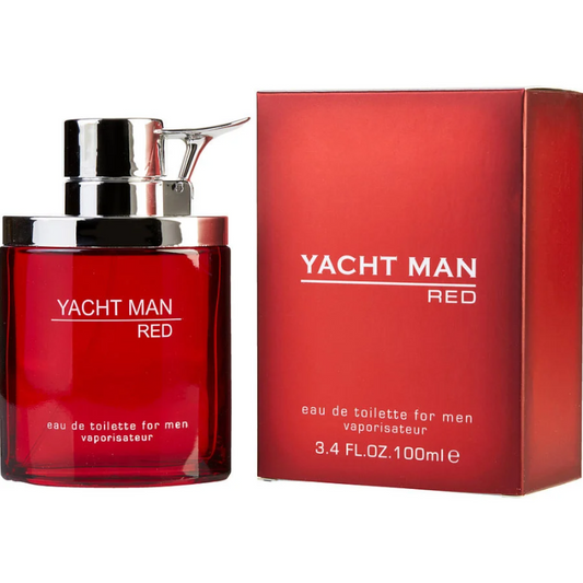 Yacht Man Red Eau De Toilette Spray